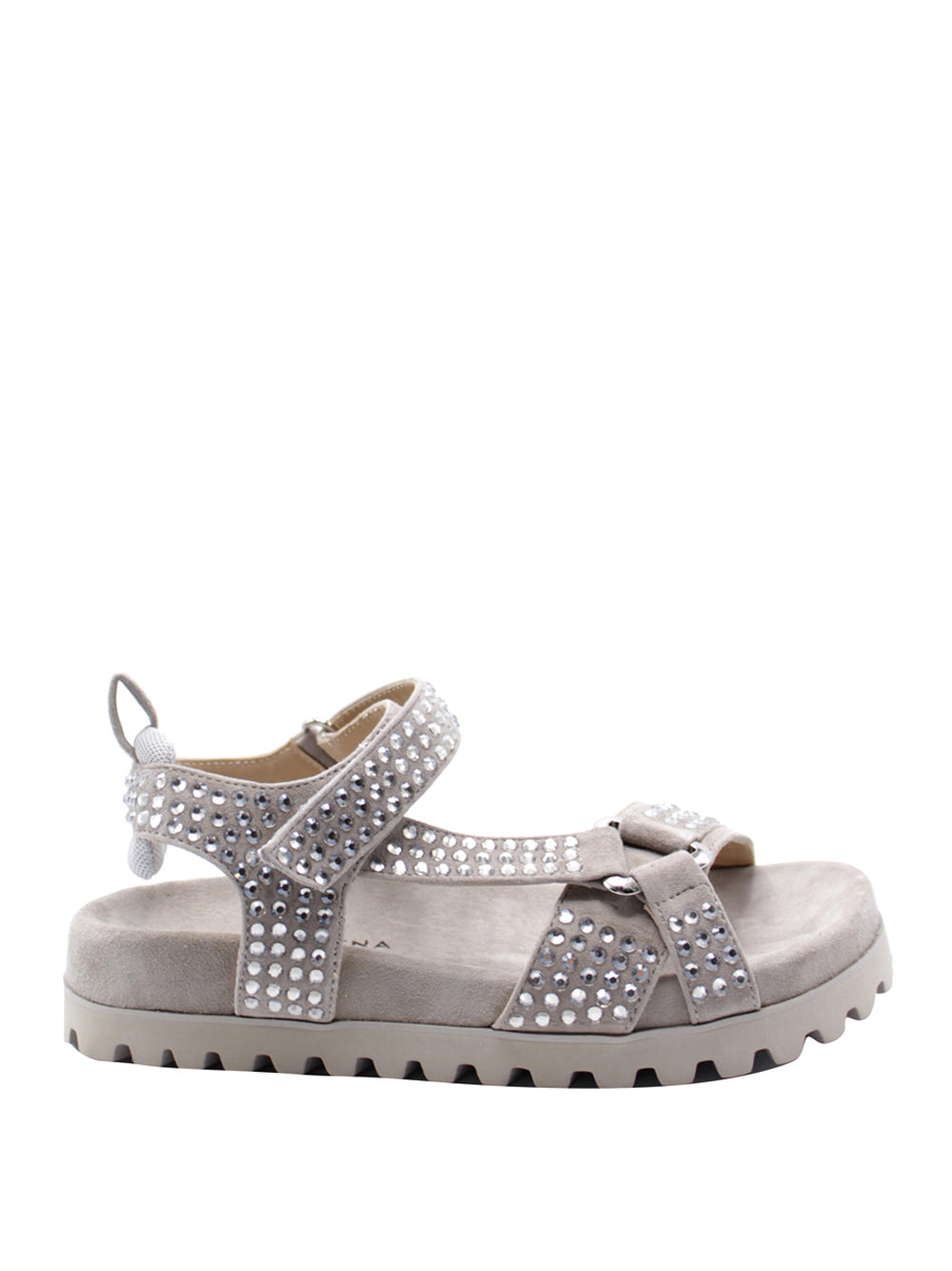 ALMA EN PENA Sandali con borchie Donna - Beige modello 1703