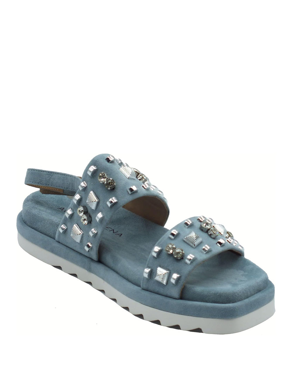 ALMA EN PENA Sandali con borchie Donna - Blu modello 1806