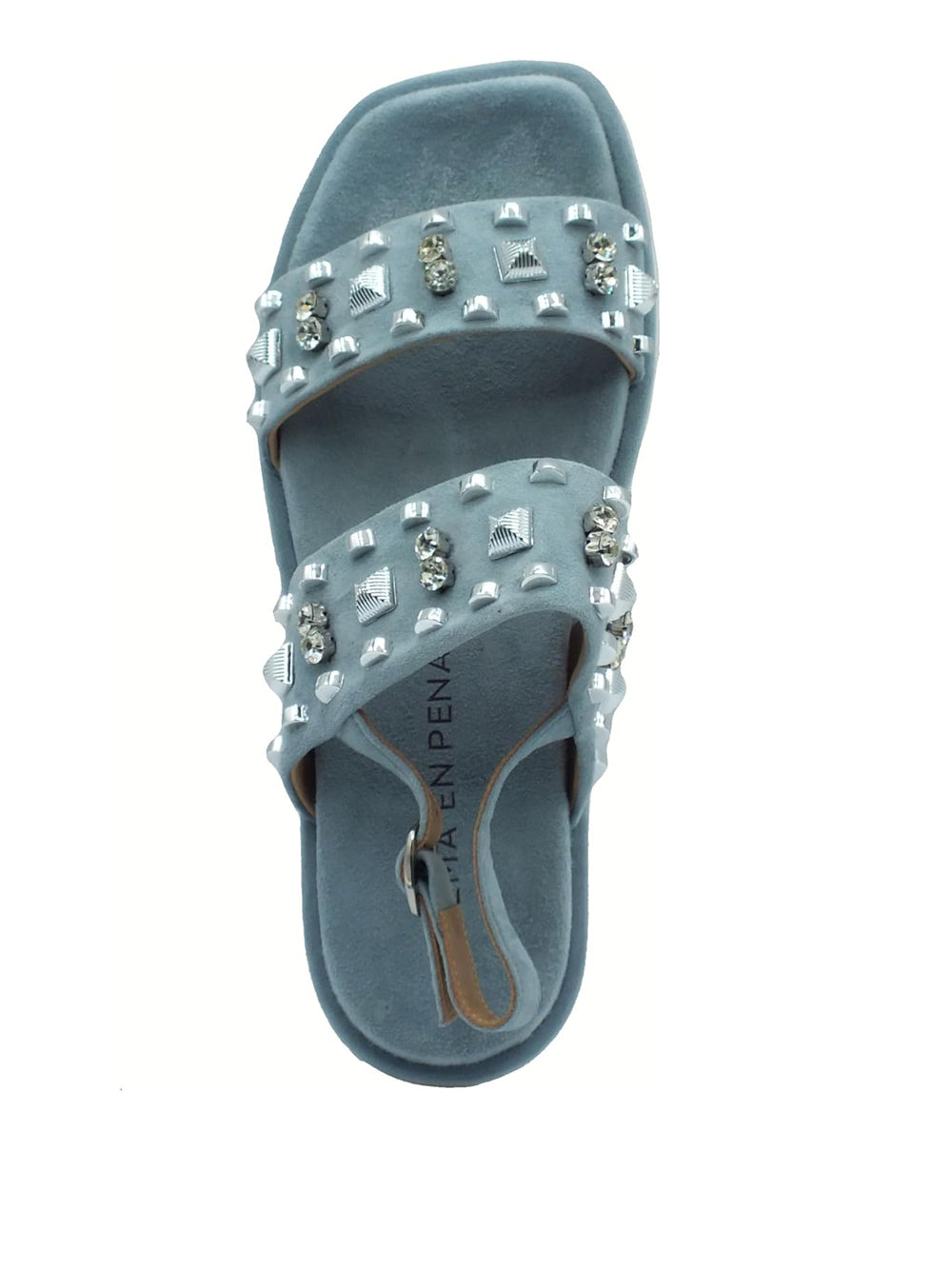 ALMA EN PENA Sandali con borchie Donna - Blu modello 1806