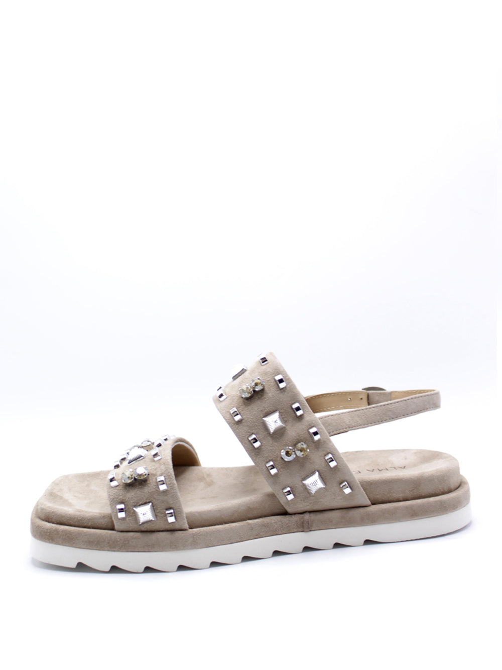 ALMA EN PENA Sandali con borchie Donna - Beige modello 1806