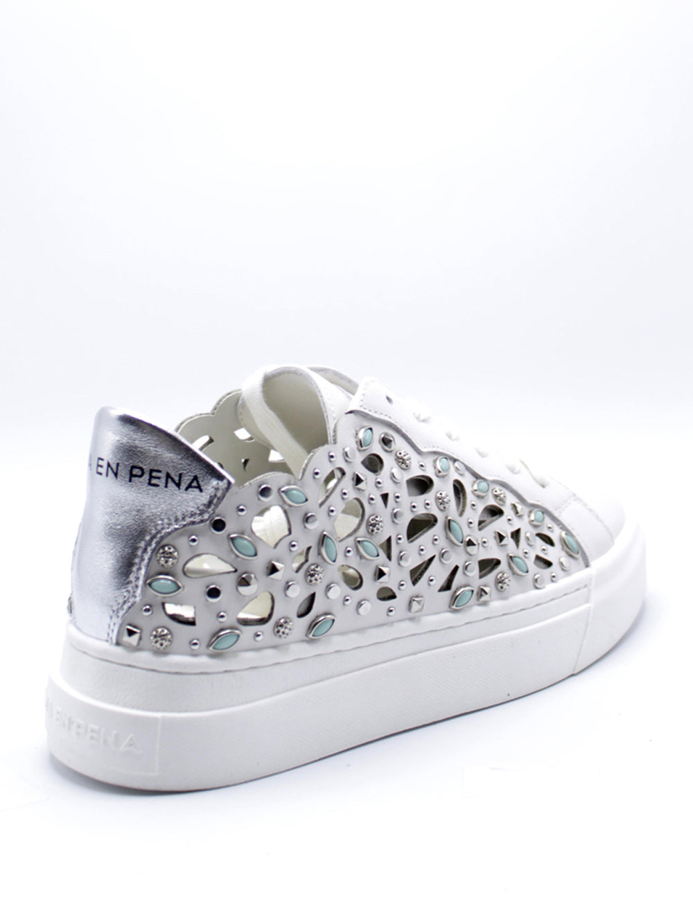 ALMA EN PENA Sneakers platform Donna - Bianco modello 224