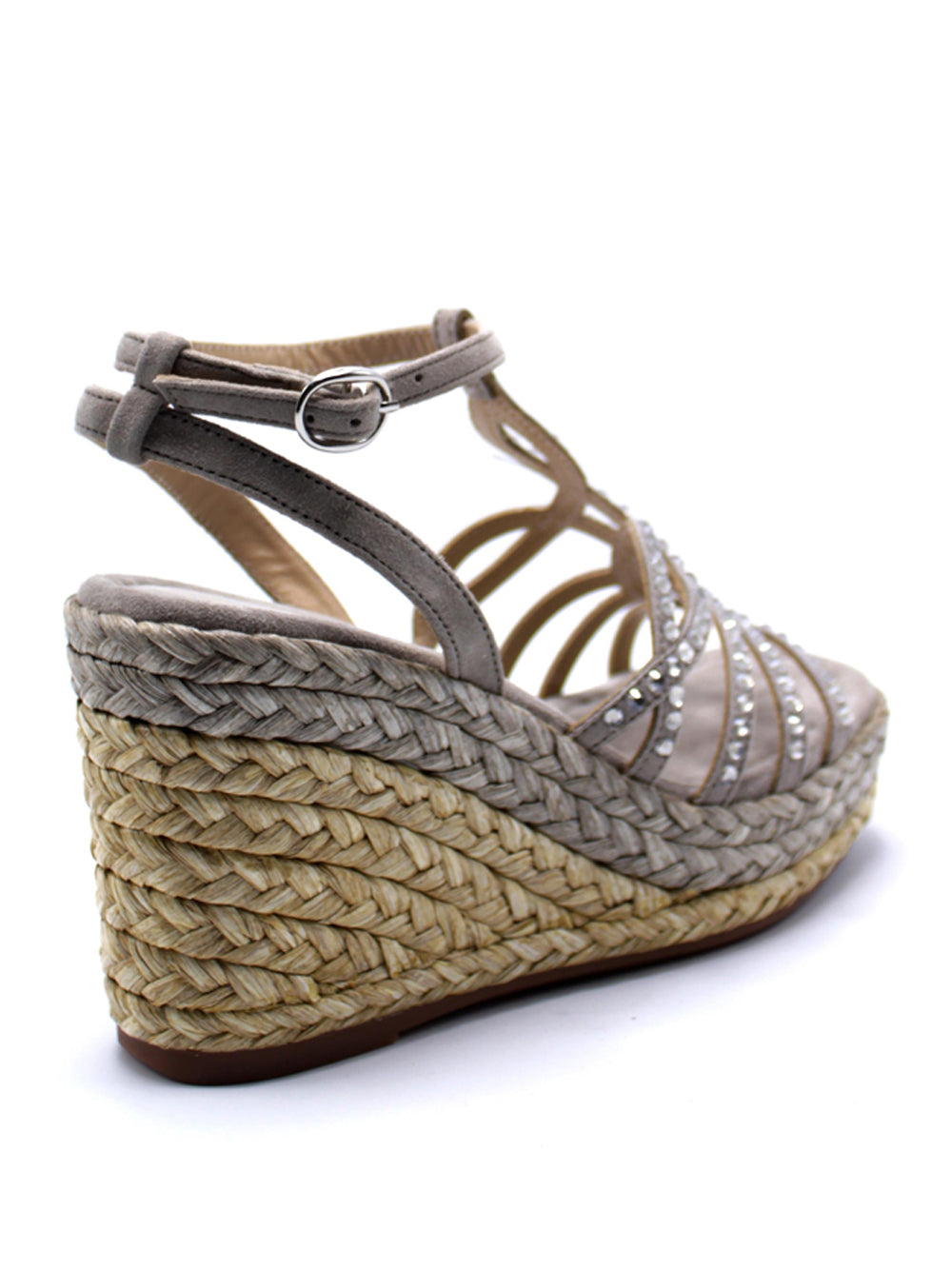 ALMA EN PENA Sandali con zeppa Donna - Beige modello 51292