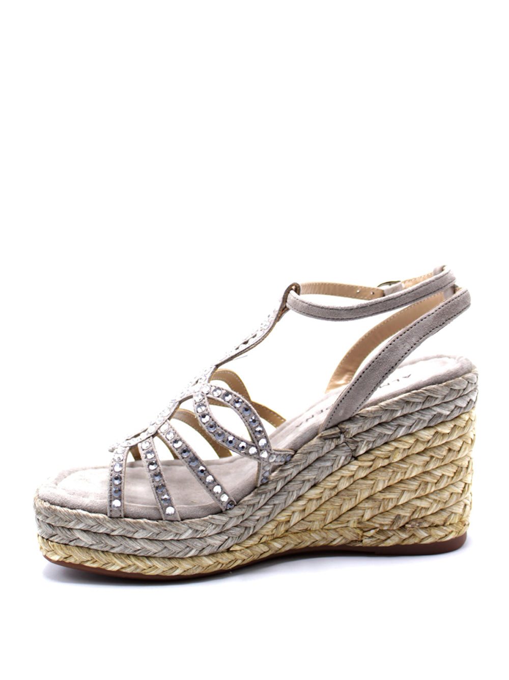 ALMA EN PENA Sandali con zeppa Donna - Beige modello 51292