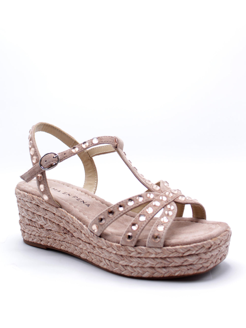 ALMA EN PENA Sandali con zeppa Donna - Rosa modello 51451