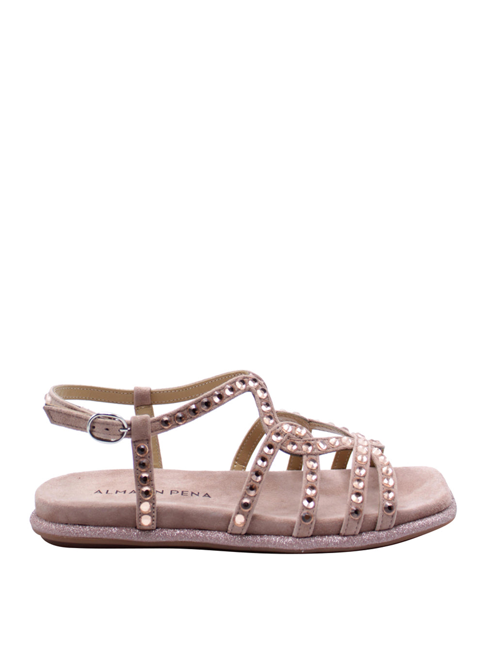 ALMA EN PENA Sandali con borchie Donna - Rosa modello 51600