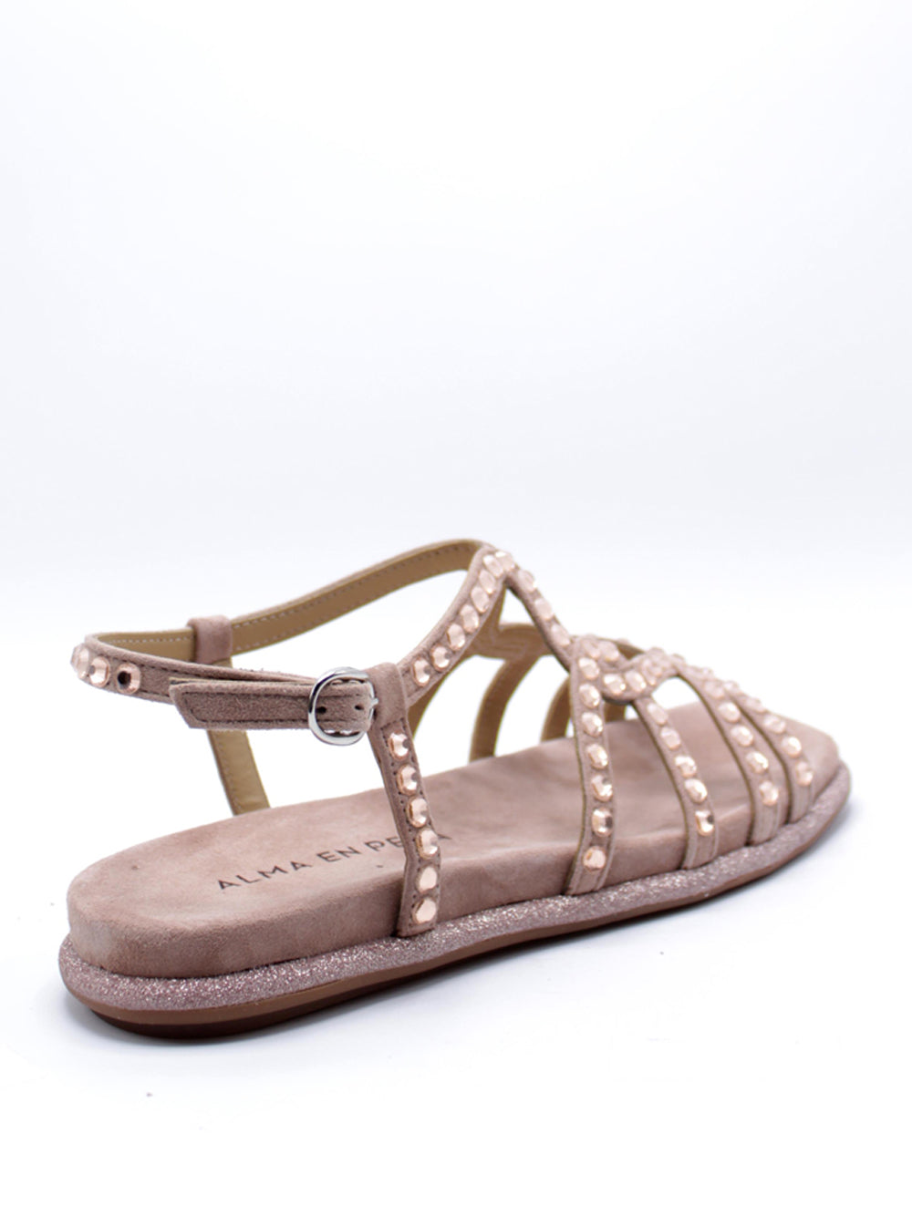 ALMA EN PENA Sandali con borchie Donna - Rosa modello 51600