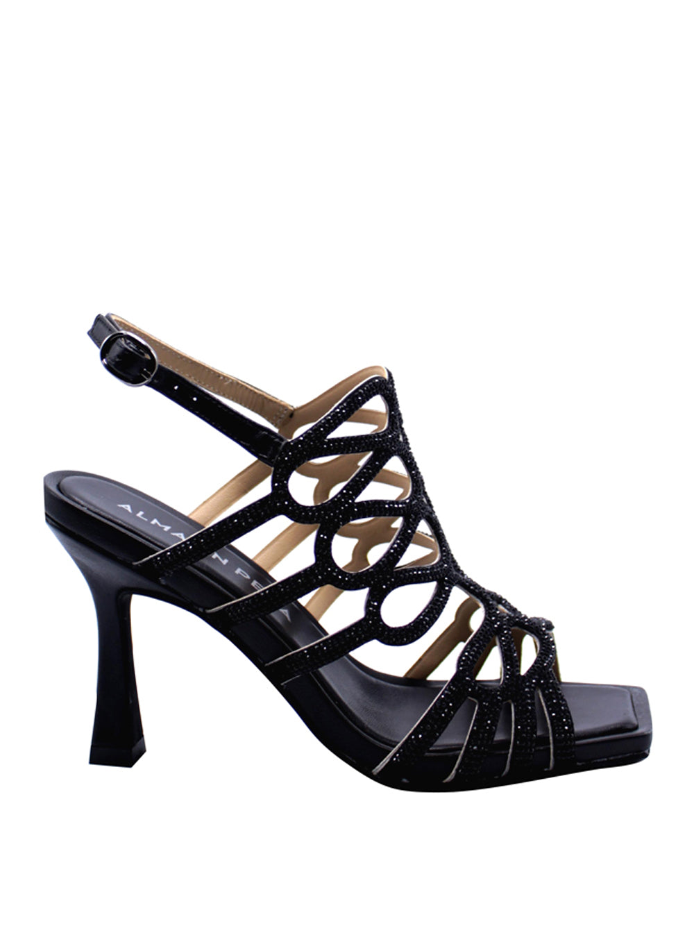 ALMA EN PENA Sandali con tacco Donna - Nero modello 832