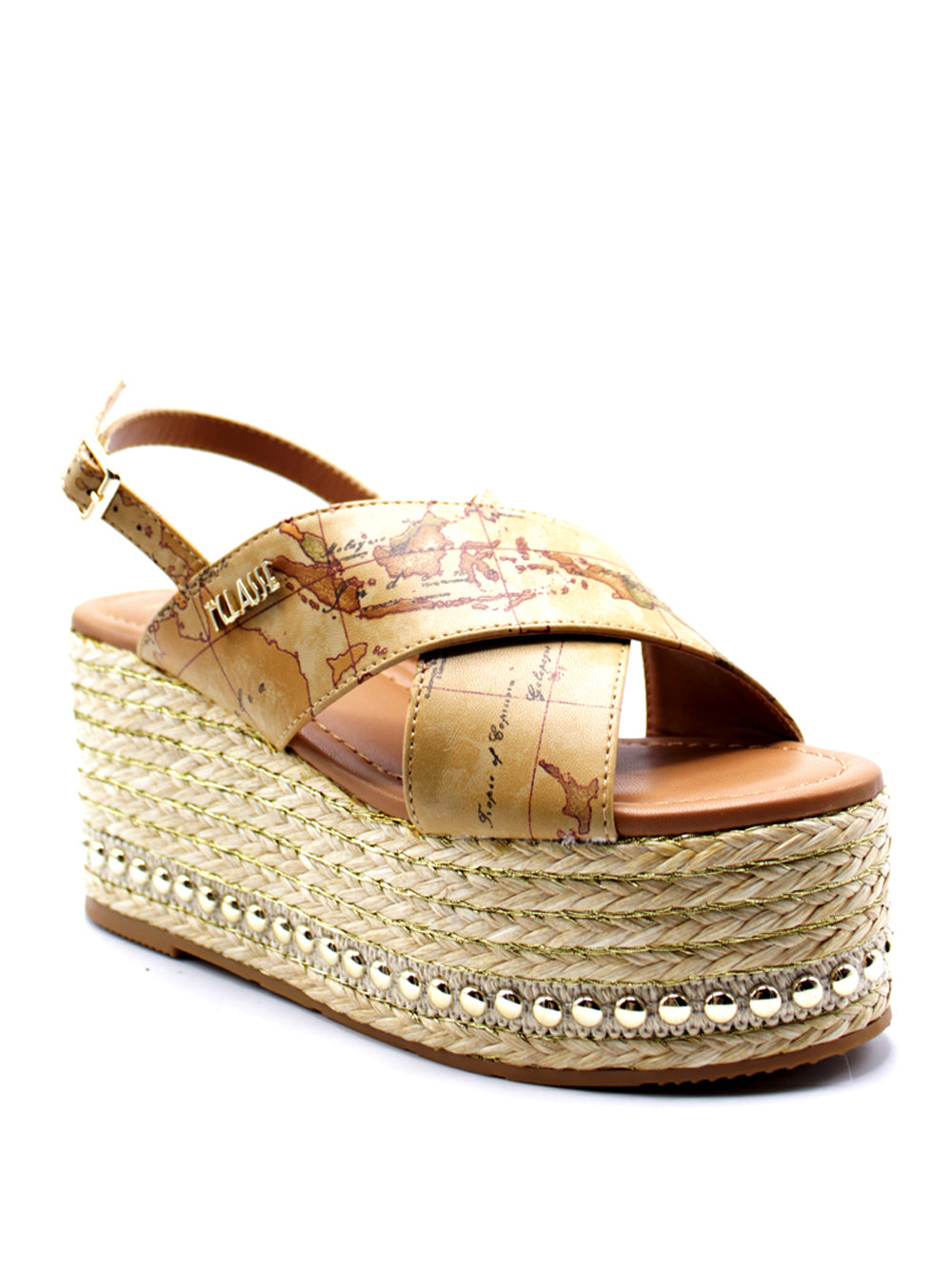 Alviero Martini 1A Classe Sandali con zeppa Donna - Bianco modello 1120