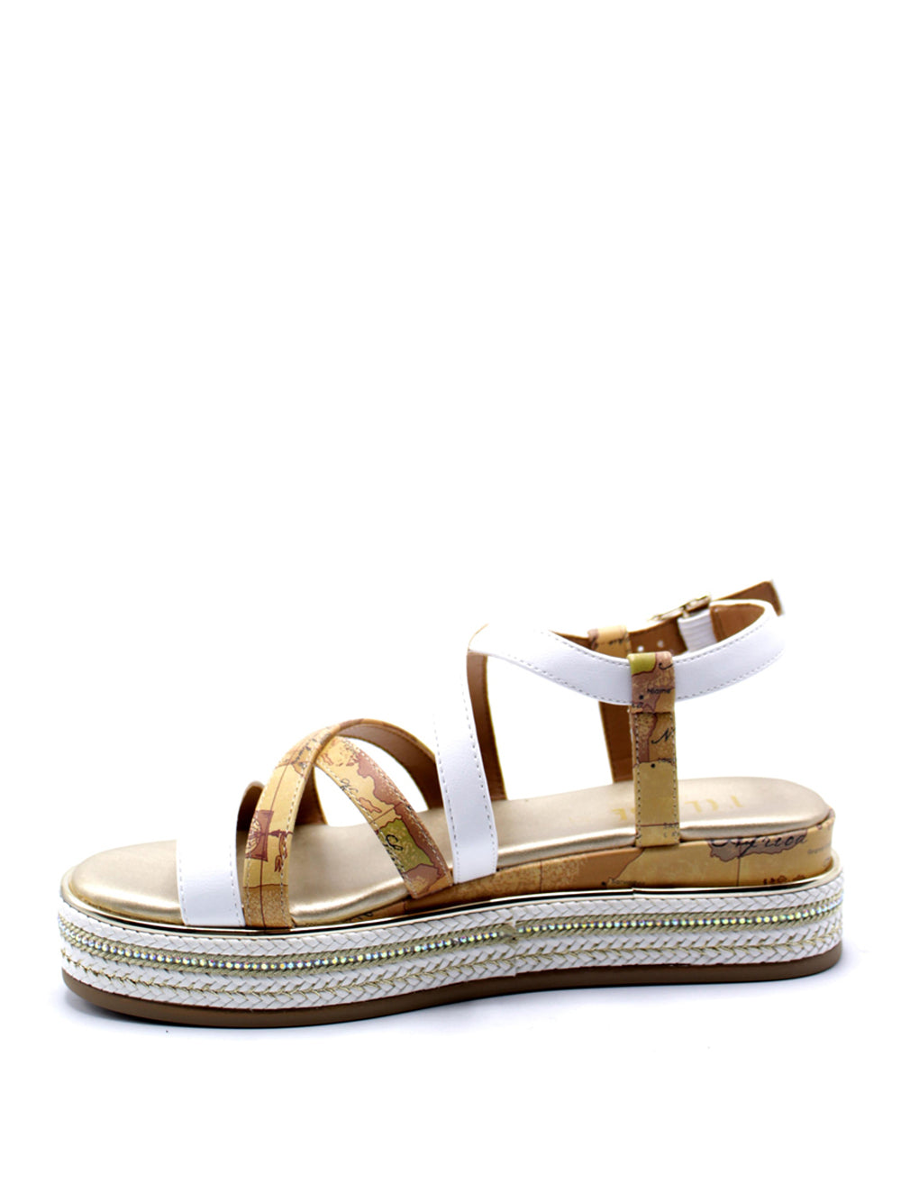 Alviero Martini 1A Classe Sandali con zeppa Donna - Bianco modello 2182