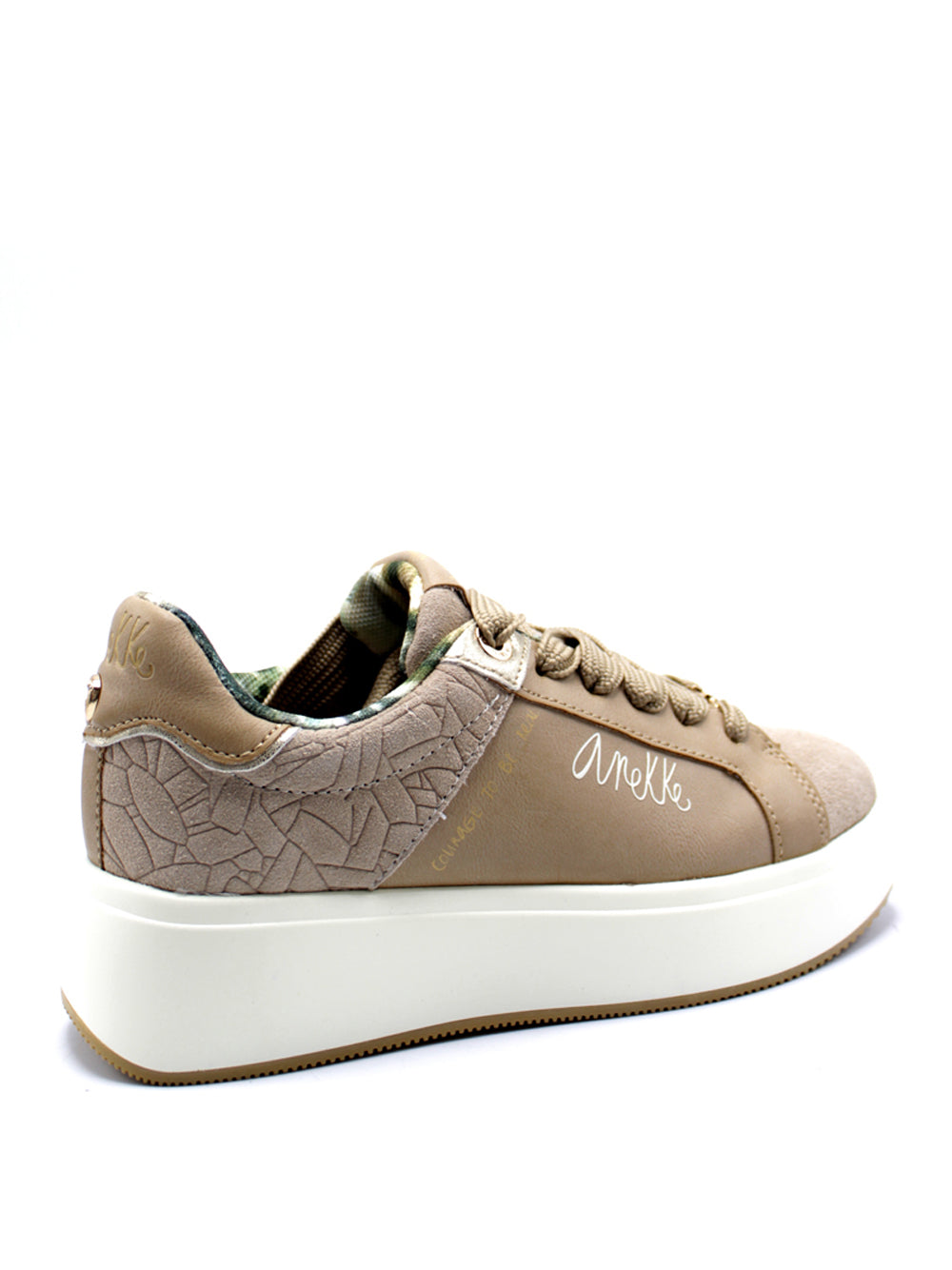 ANEKKE Sneakers platform Donna - Taupe modello 40390-481