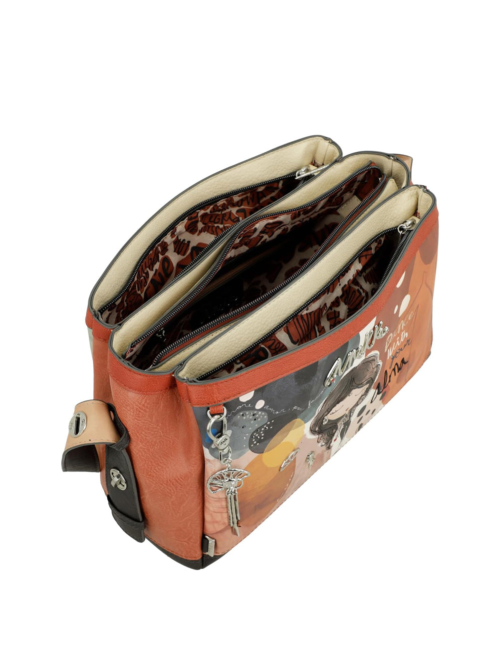 ANEKKE Borsa a Spalla Donna - Multicolor modello 40702-319