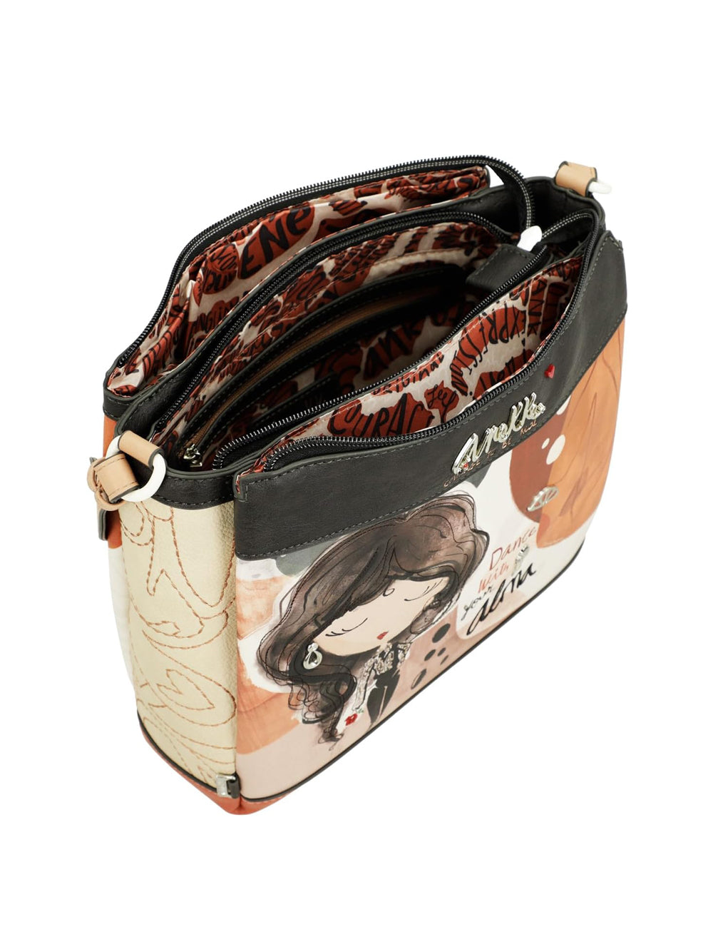 ANEKKE Borsa a Tracolla Donna - Multicolor modello 40703-039