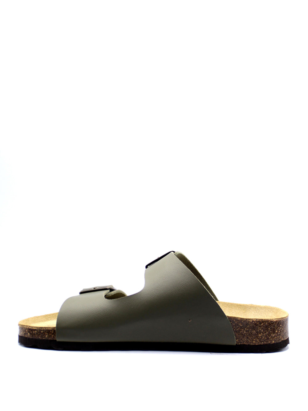 BIO BIO Sandali slide Donna - Kaki modello CAILIN