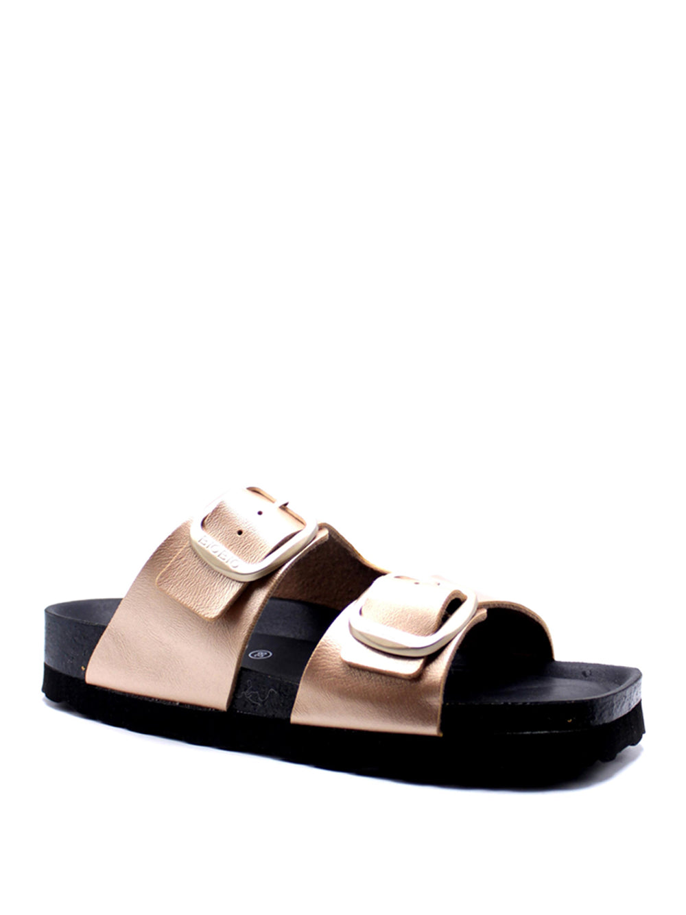 BIO BIO Sandali slide Donna - Oro modello KAROL METAL