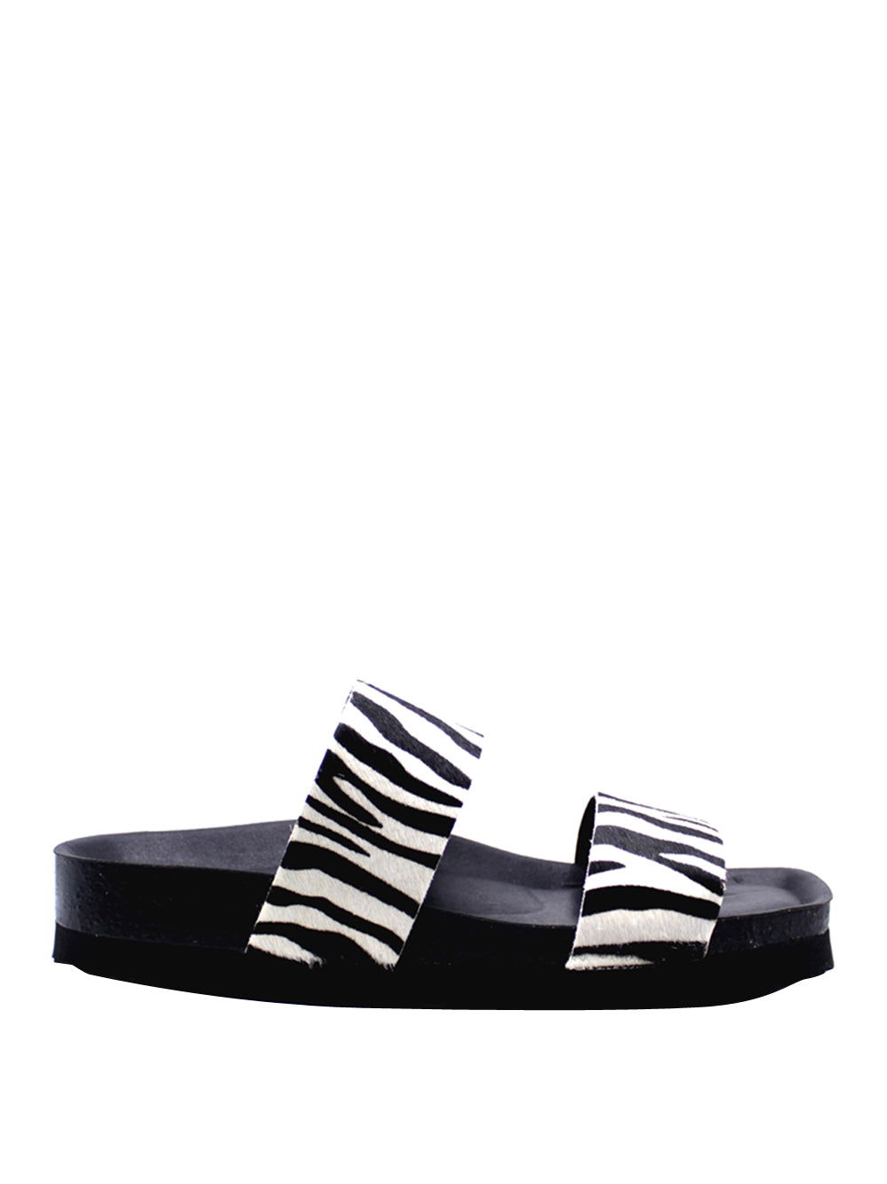 BIO BIO Sandali slide Donna - Zebra modello KENYA