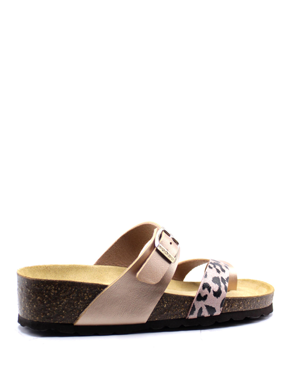 BIO BIO Sandali con zeppa Donna - Oro modello RITA METAL