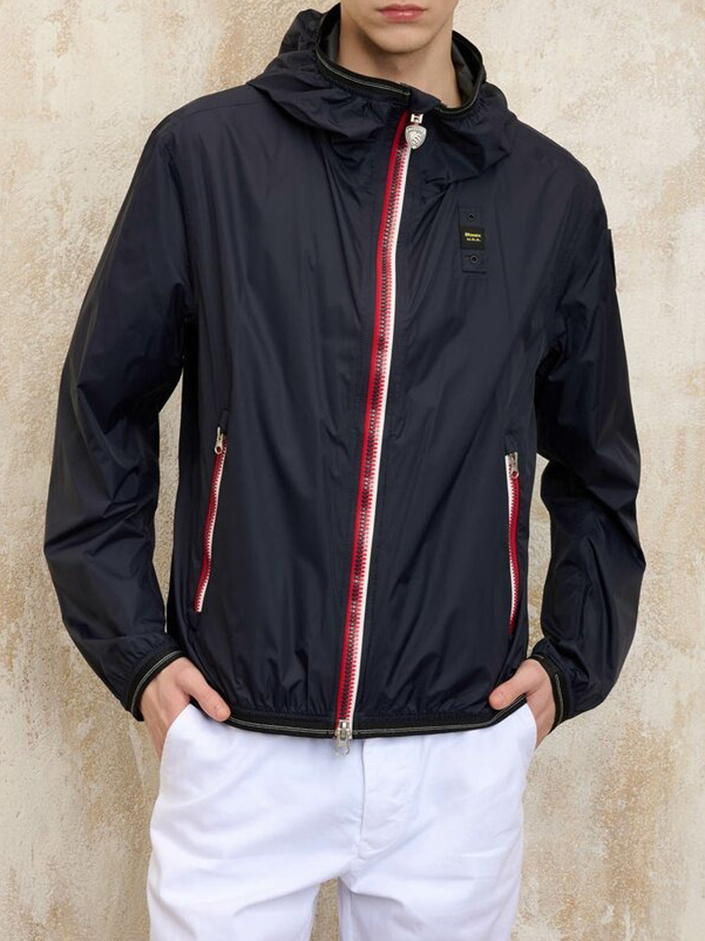 BLAUER Giubbino Regular Fit Uomo - Blu modello 25SBLUC11214