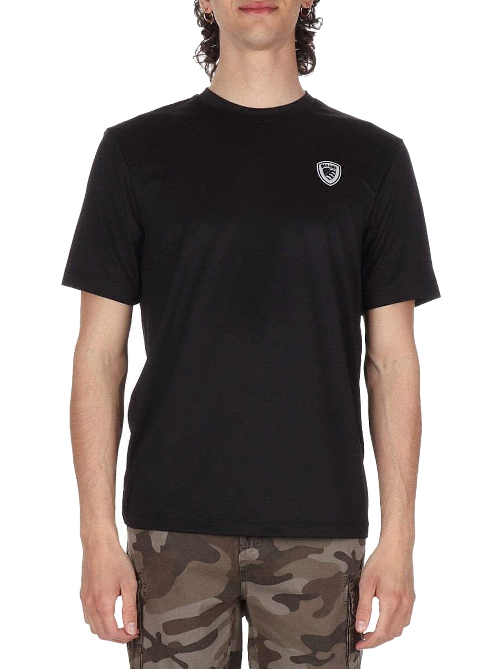 BLAUER T-shirt Uomo - Nero modello 25SBLUH02109