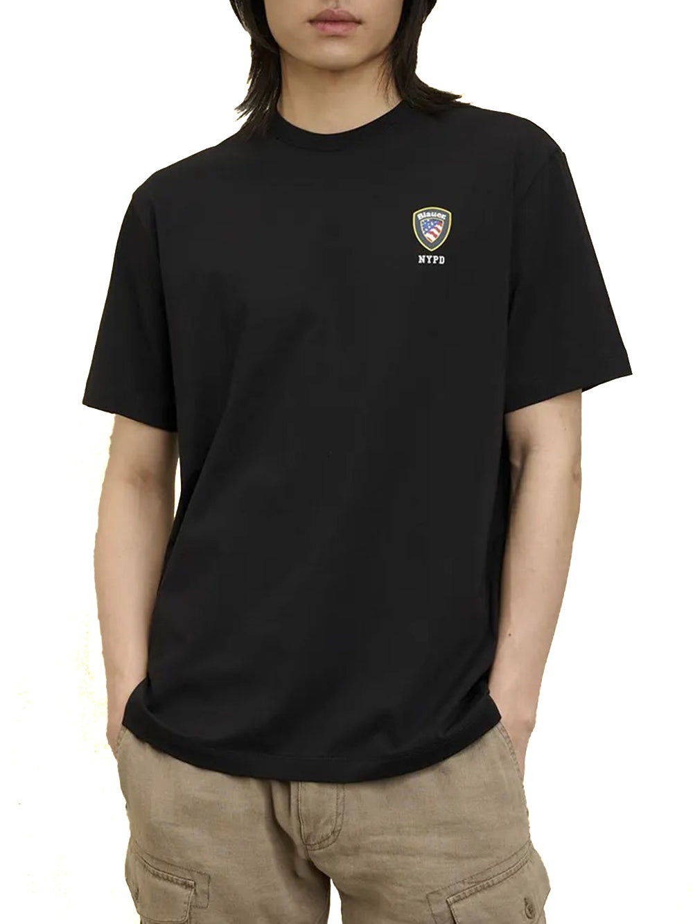 BLAUER T-shirt Uomo - Nero modello 25SBLUH02196