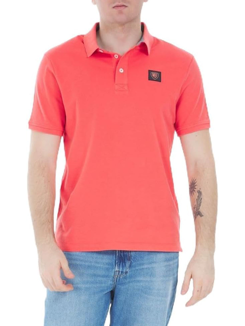 BLAUER Polo Uomo - Rosa modello 25SBLUT02309