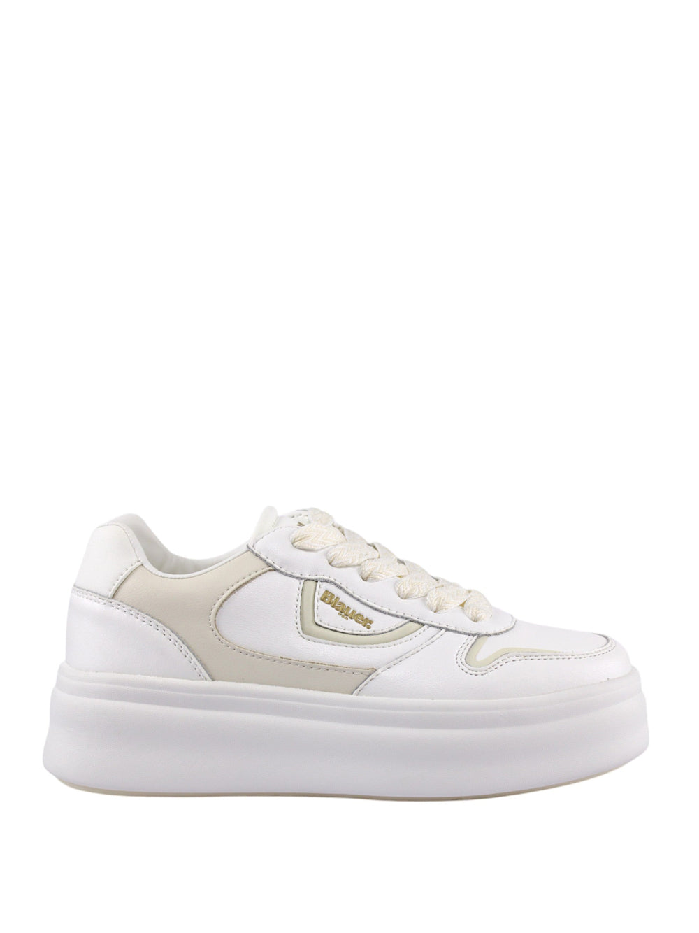 BLAUER Sneakers platform Donna - Bianco modello S5EMERY03/LEA