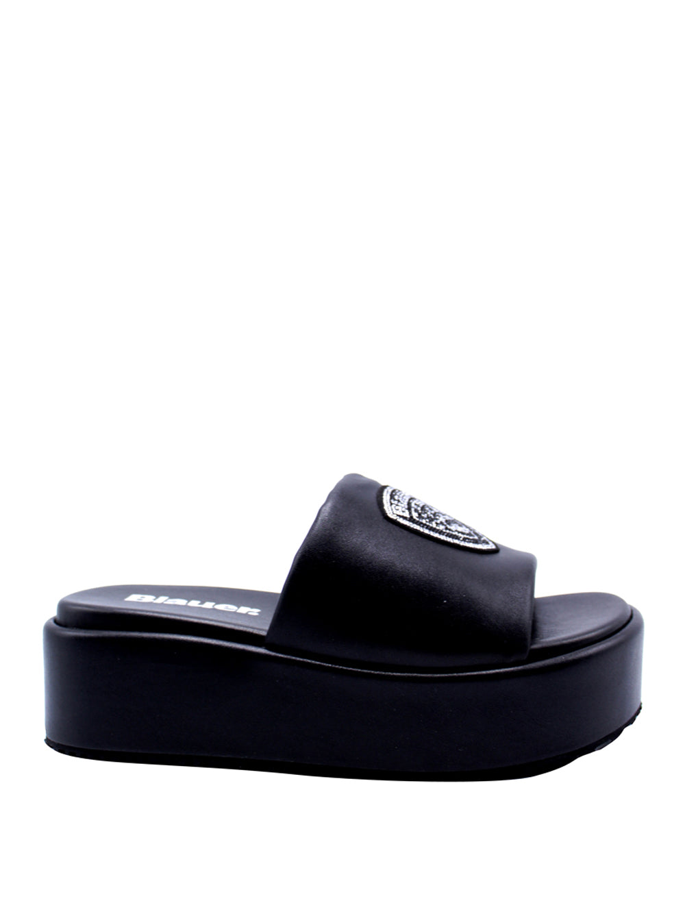 BLAUER Ciabatte platform Donna - Nero modello S5OPAL03/PUL