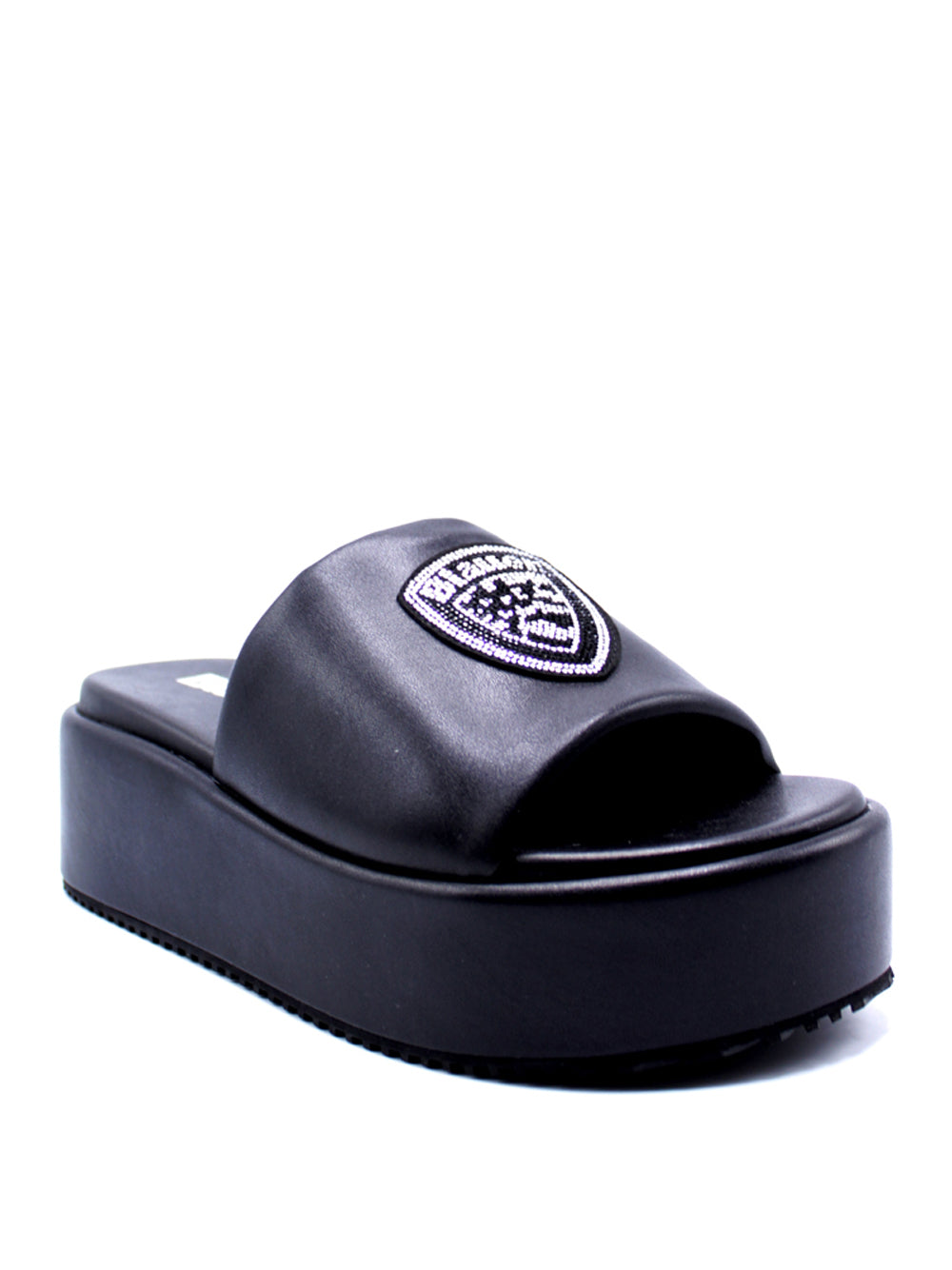 BLAUER Ciabatte platform Donna - Nero modello S5OPAL03/PUL