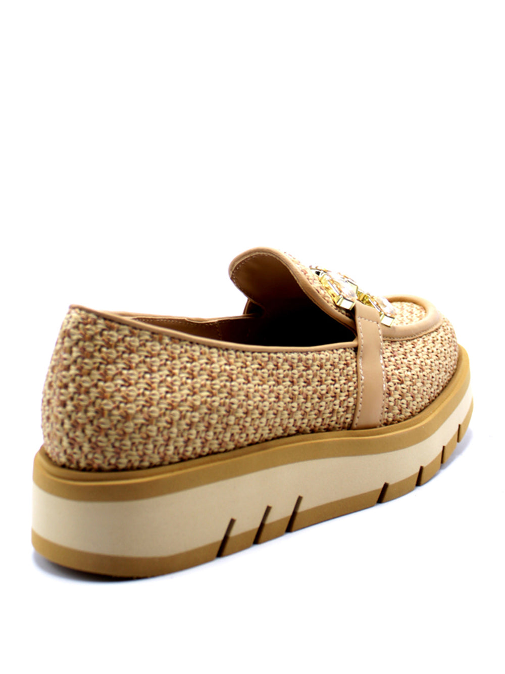 BRUNO PREMI Mocassini platform Donna - Beige modello 1603