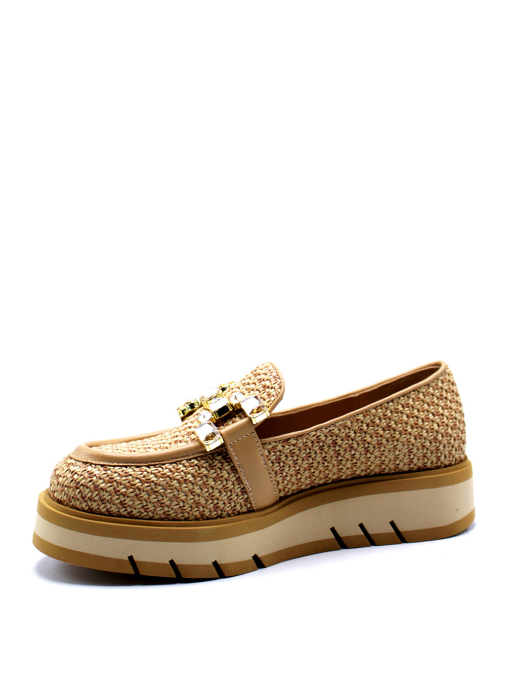 BRUNO PREMI Mocassini platform Donna - Beige modello 1603