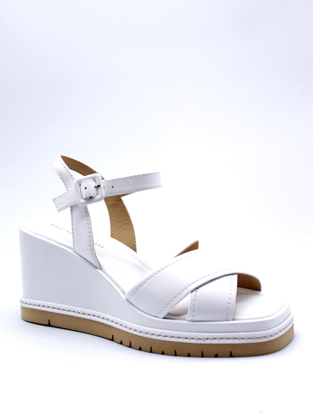 BRUNO PREMI Sandali con zeppa Donna - Bianco modello 5302
