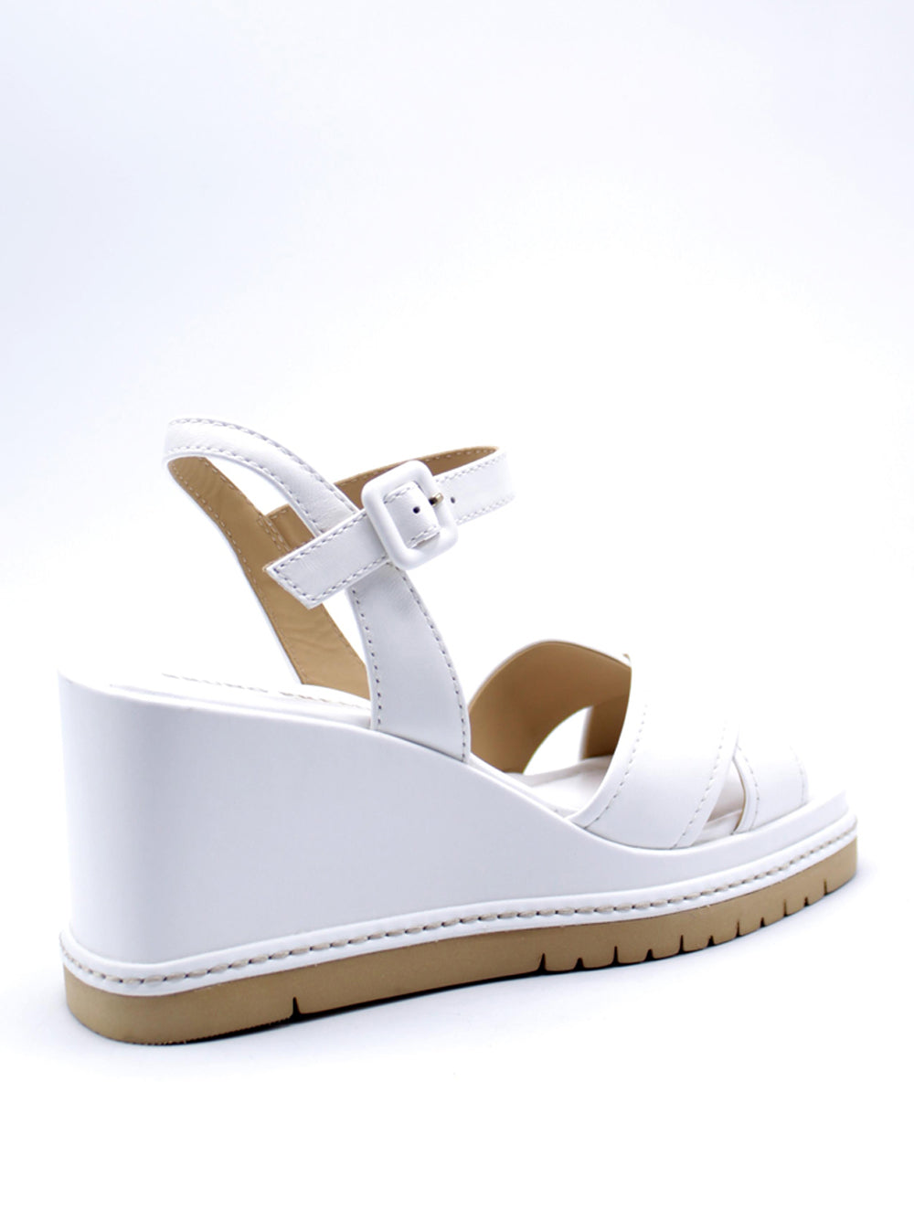 BRUNO PREMI Sandali con zeppa Donna - Bianco modello 5302