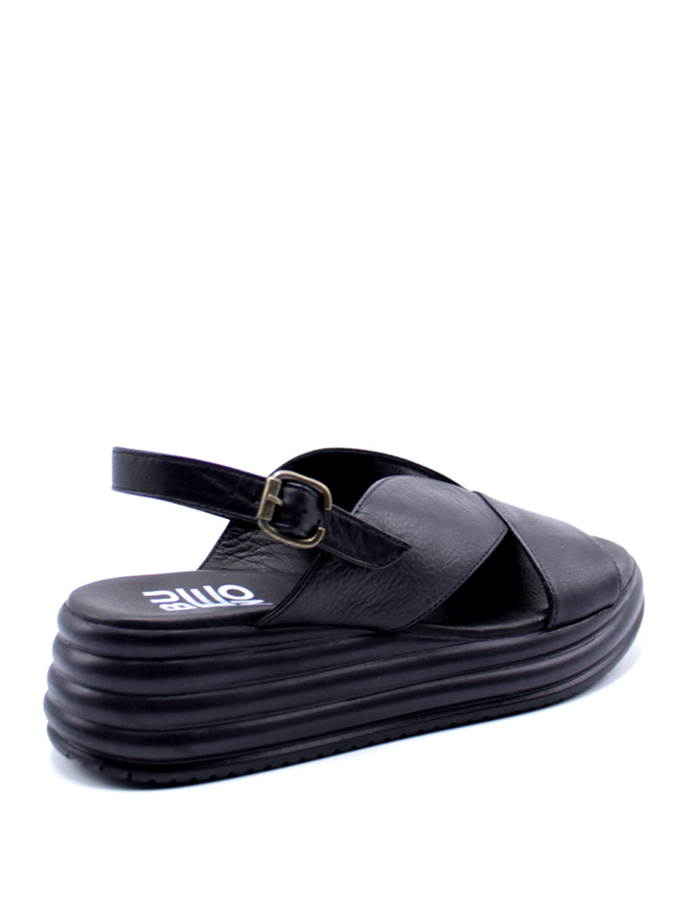 BUENO Sandali con zeppa Donna - Nero modello E3202