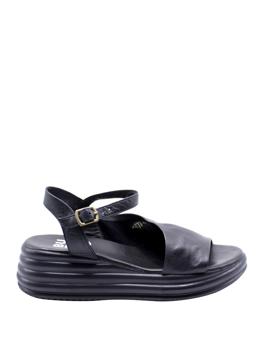 BUENO Sandali con zeppa Donna - Nero modello WA2402