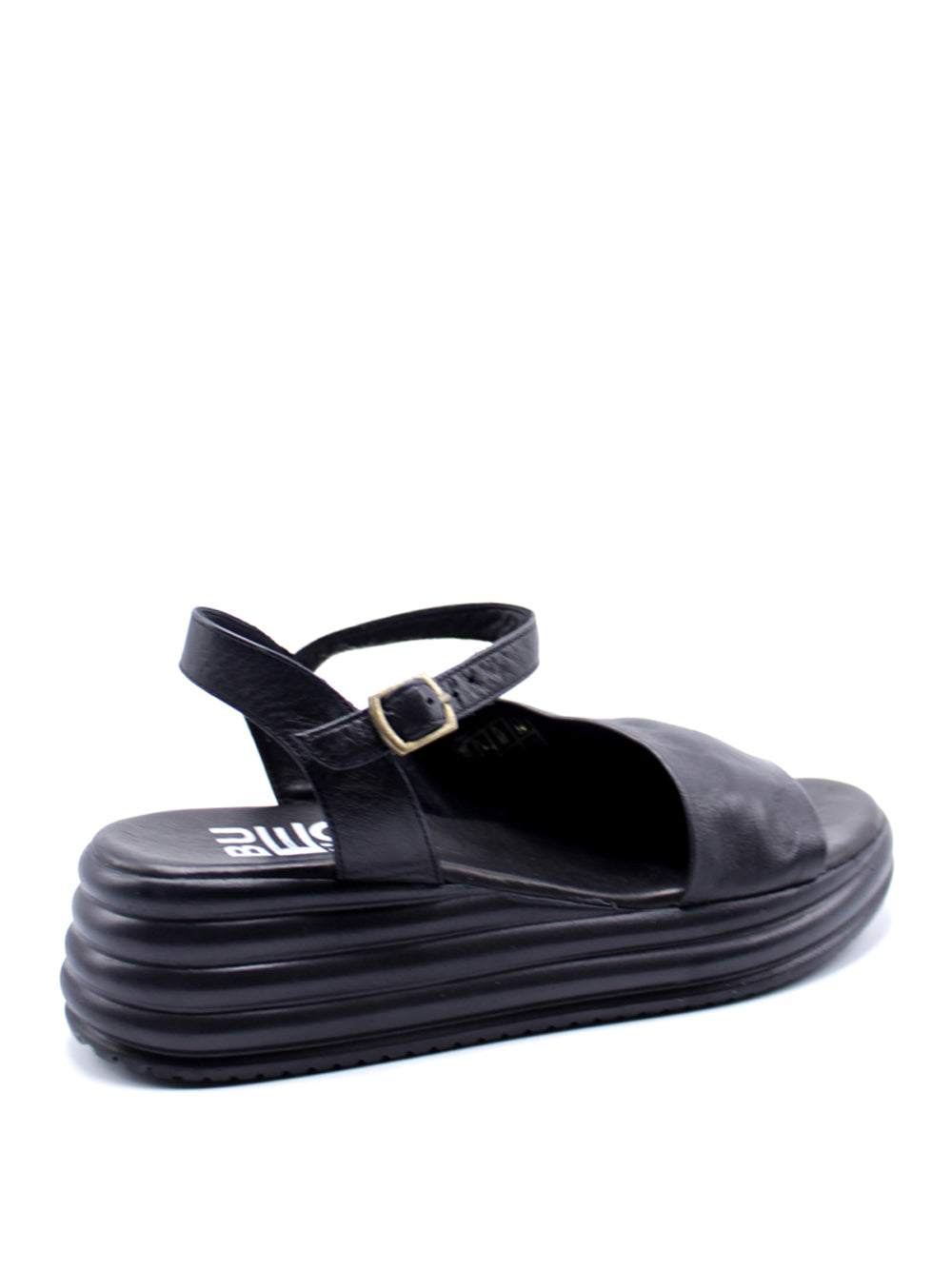 BUENO Sandali con zeppa Donna - Nero modello WA2402