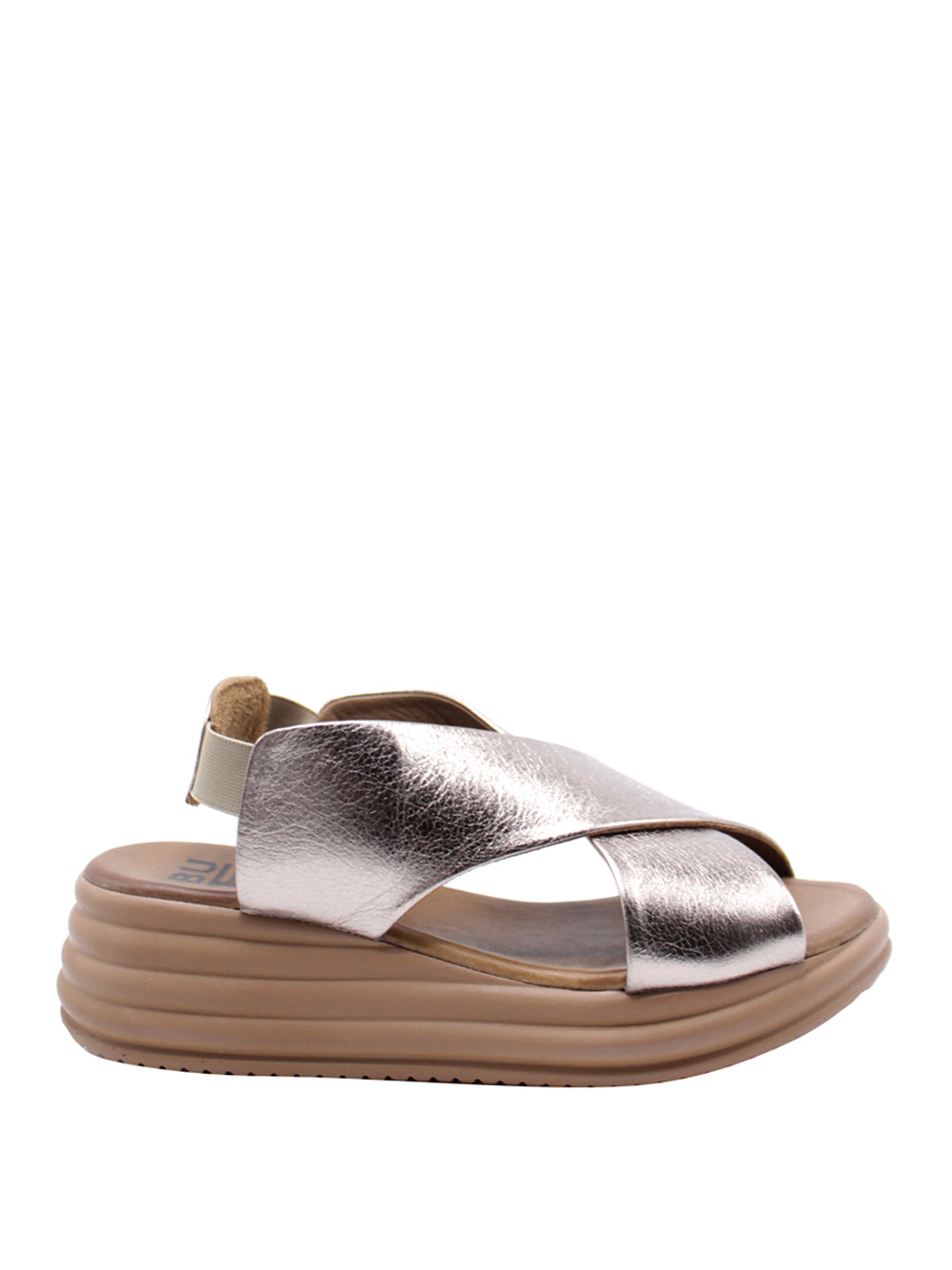 BUENO Sandali con zeppa Donna - Bronzo modello WY5703