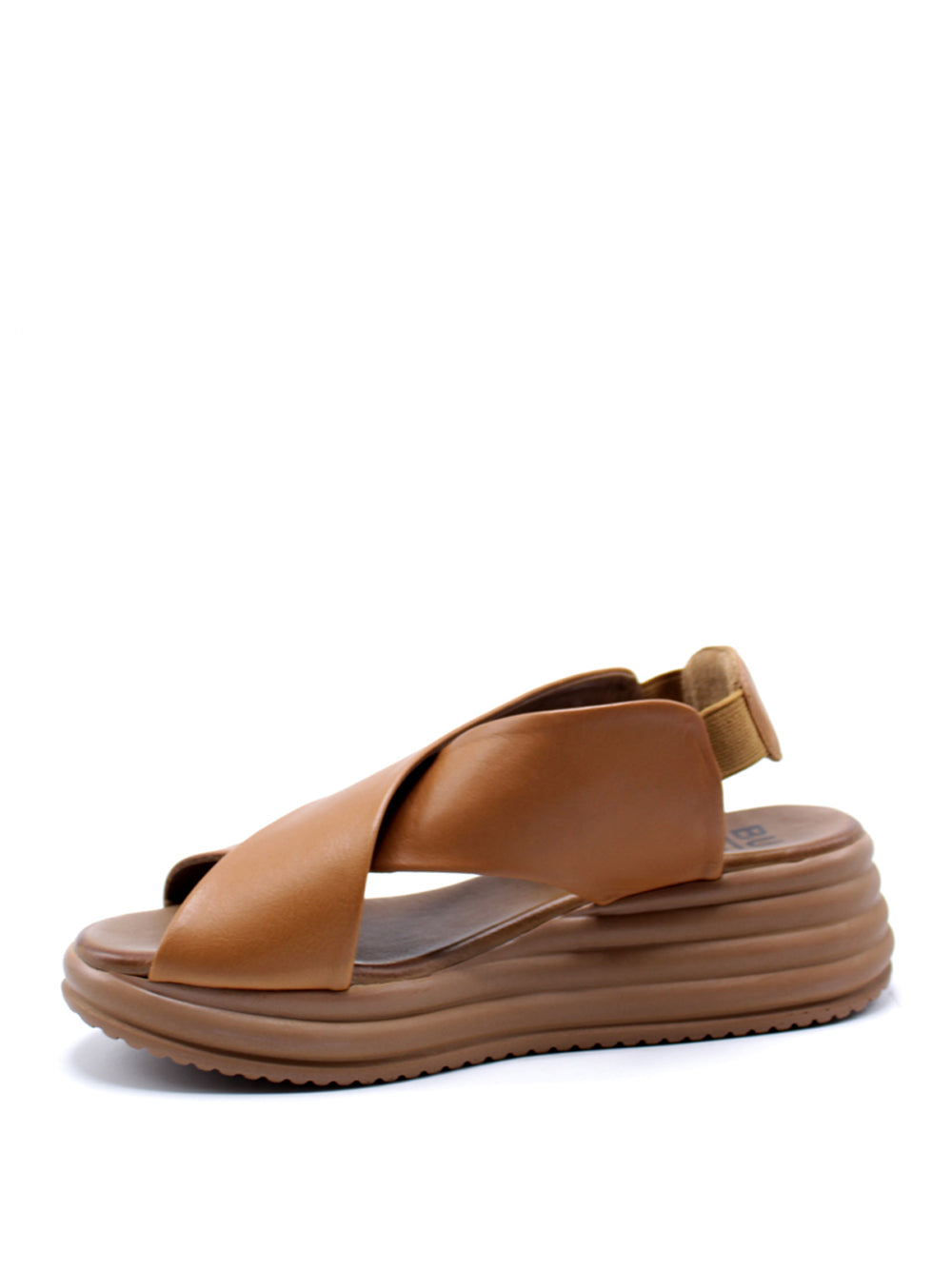 BUENO Sandali con zeppa Donna - Cuoio modello WY5703