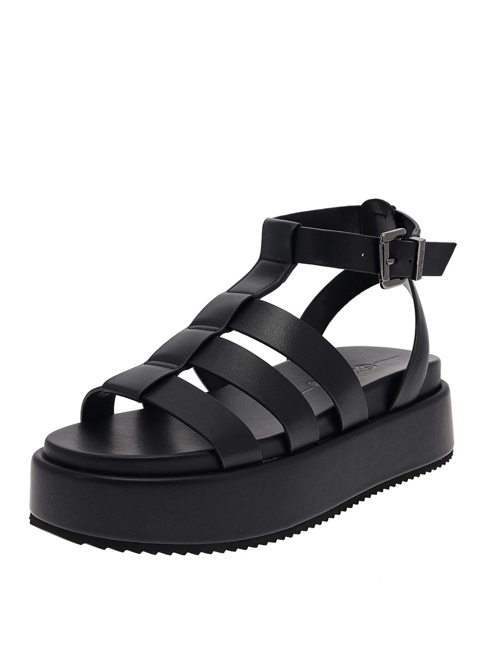BUFFALO Sandali platform Donna - Nero modello 1602209
