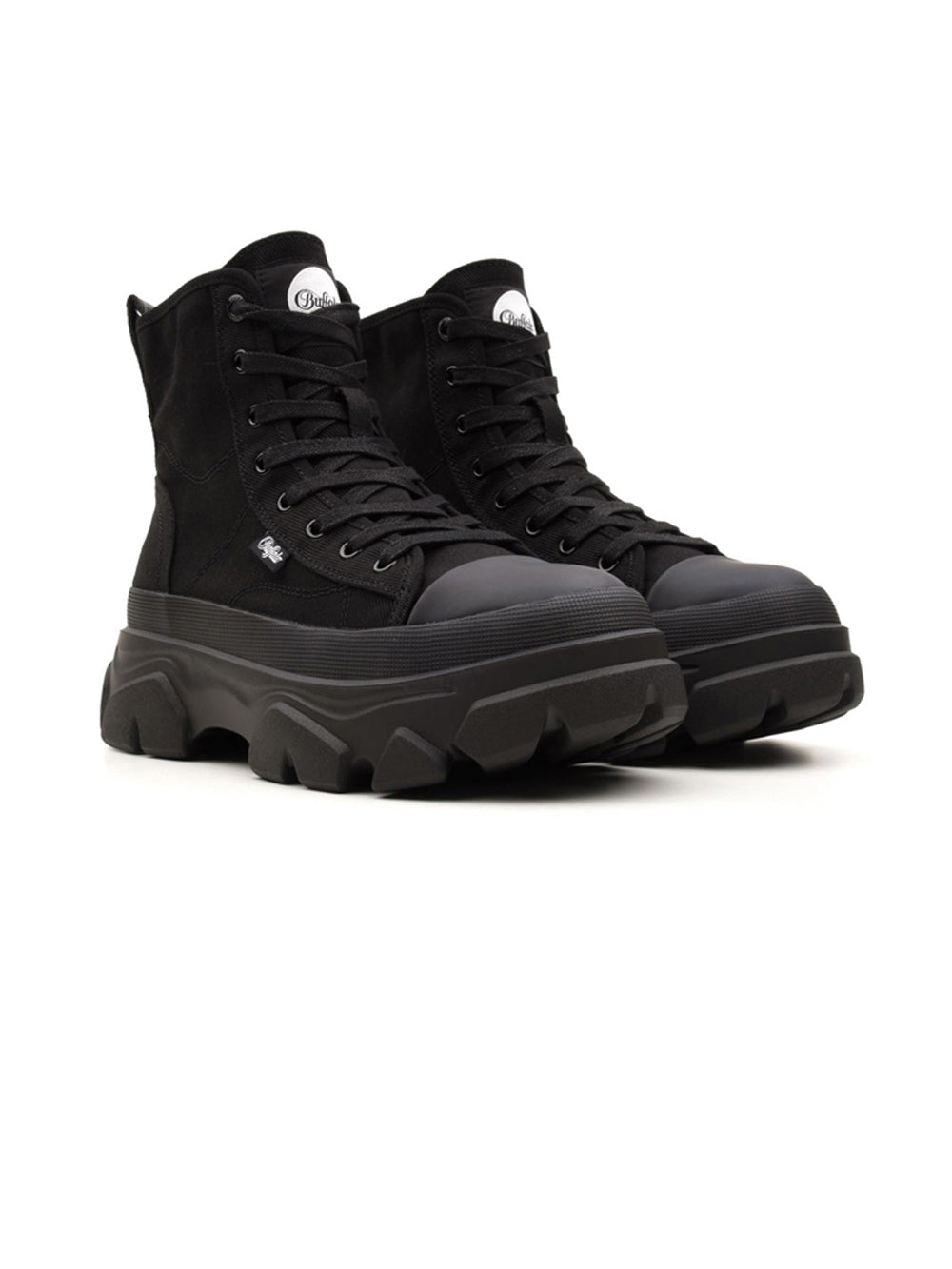 BUFFALO Stivaletti platform Donna - Nero modello 1622455