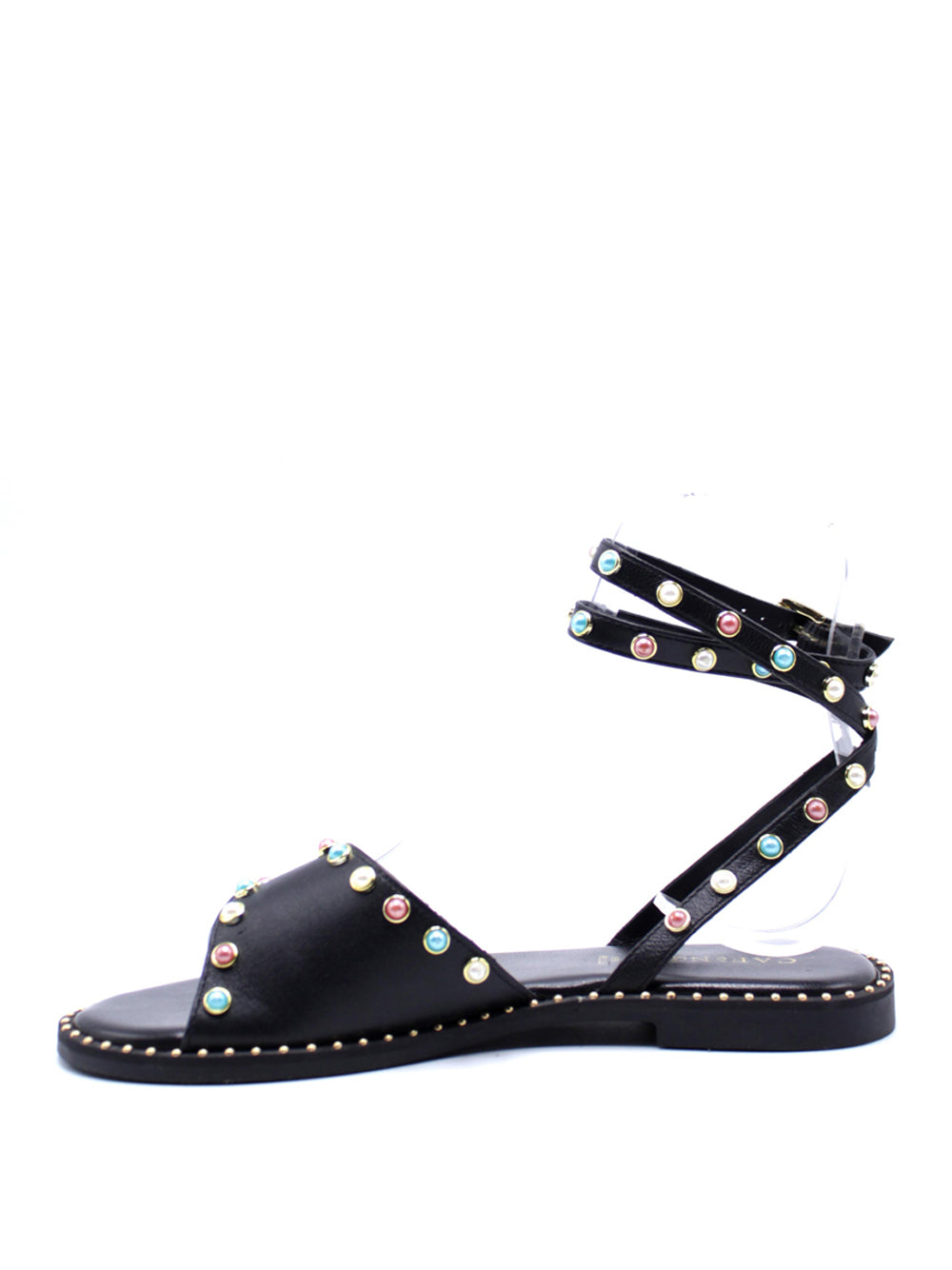 CAFE'NOIR Sandali con borchie Donna - Nero modello C1GG1104