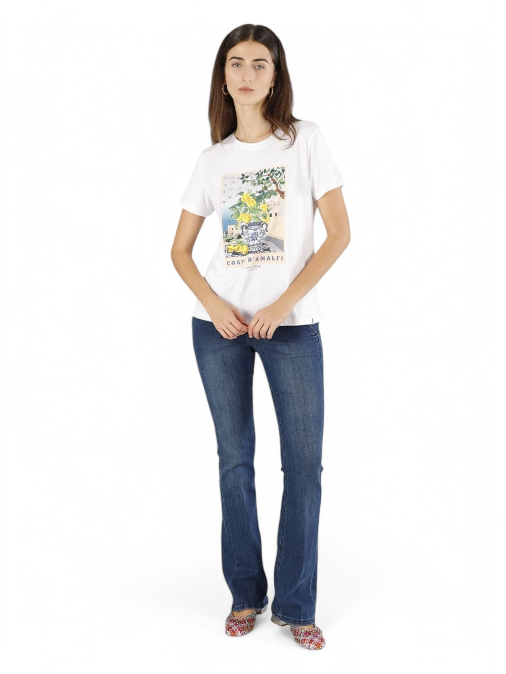 CAFE'NOIR T-shirt Donna - Bianco modello C7JT0223