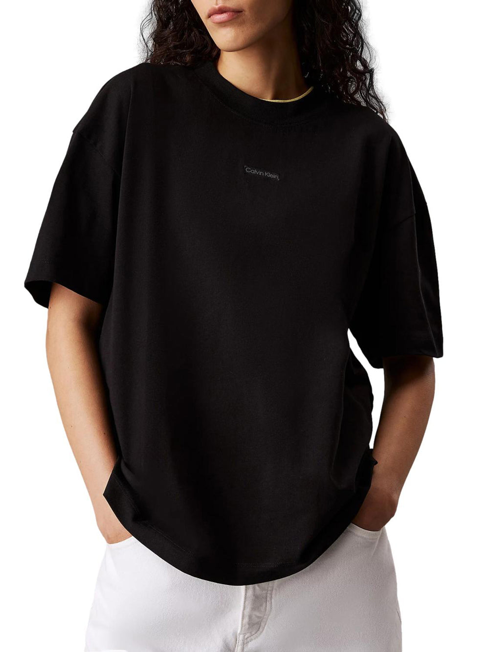 CALVIN KLEIN T-shirt Donna - Nero modello J20J225539