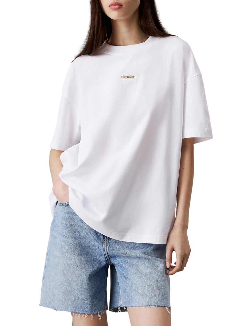 CALVIN KLEIN T-shirt Donna - Bianco modello J20J225539