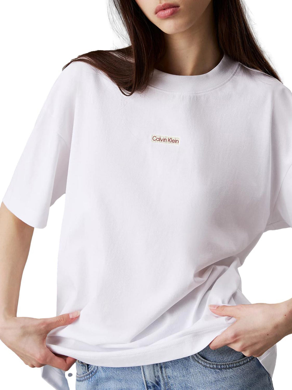 CALVIN KLEIN T-shirt Donna - Bianco modello J20J225539