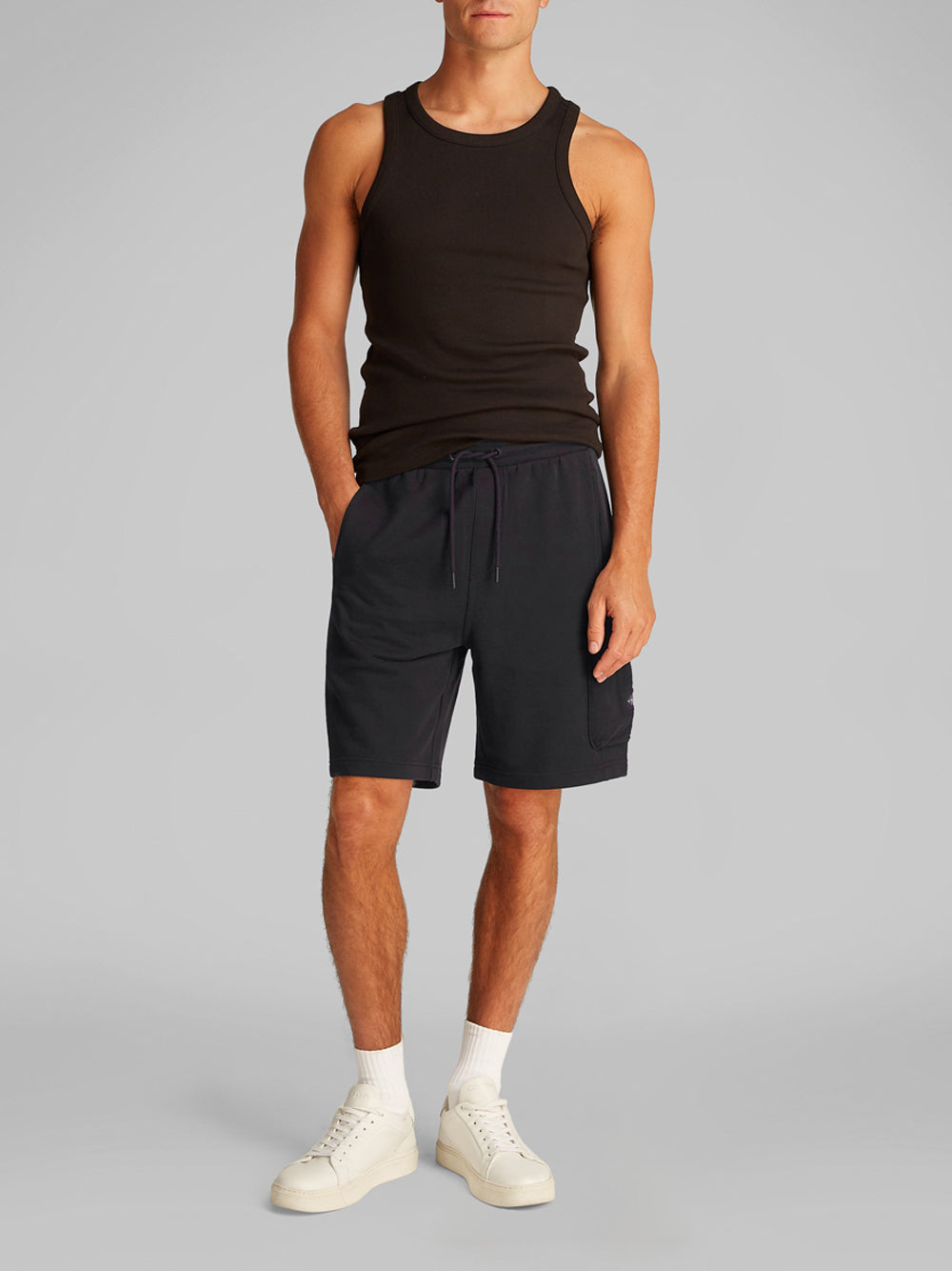 CALVIN KLEIN Shorts Uomo - Nero modello J30J327284