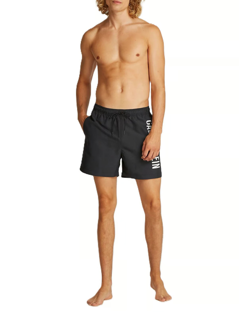 CALVIN KLEIN Costume Pantaloncino Uomo - Nero modello KM0KM01092