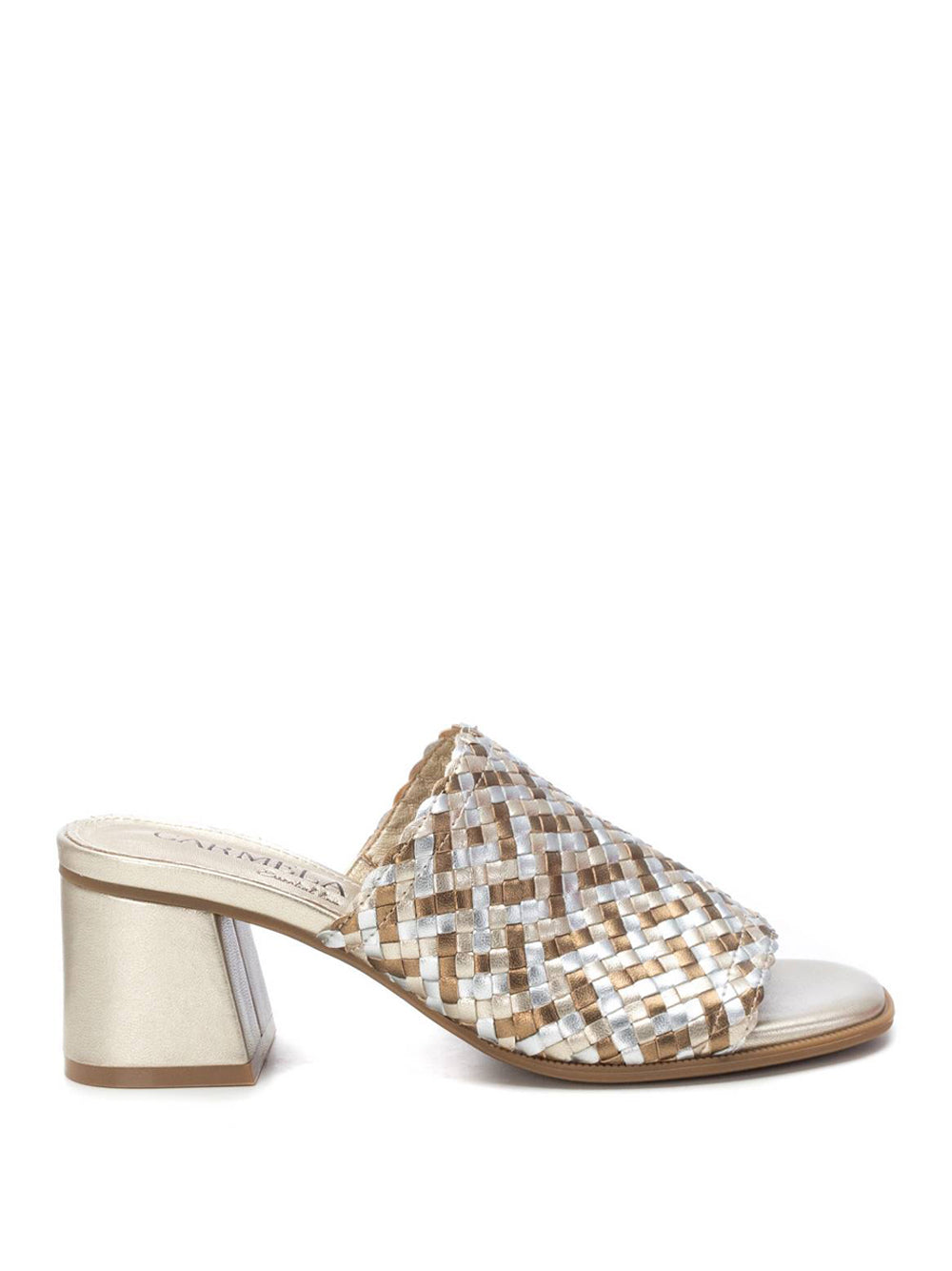 CARMELA Sandali con tacco Donna - Oro modello 16219101