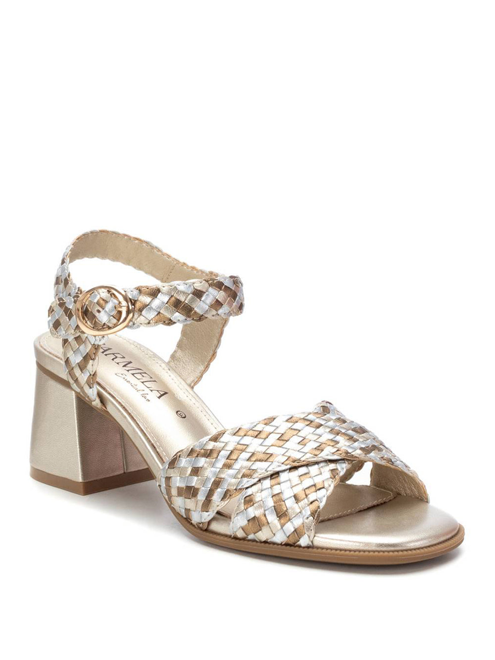 CARMELA Sandali con tacco Donna - Oro modello 16219201