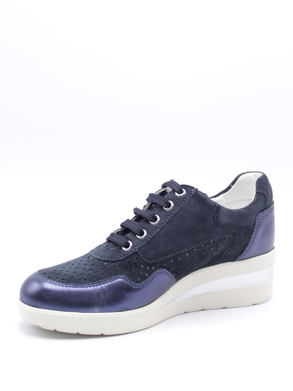 CINZIA SOFT Sneakers con zeppa Donna - Blu modello IV121458