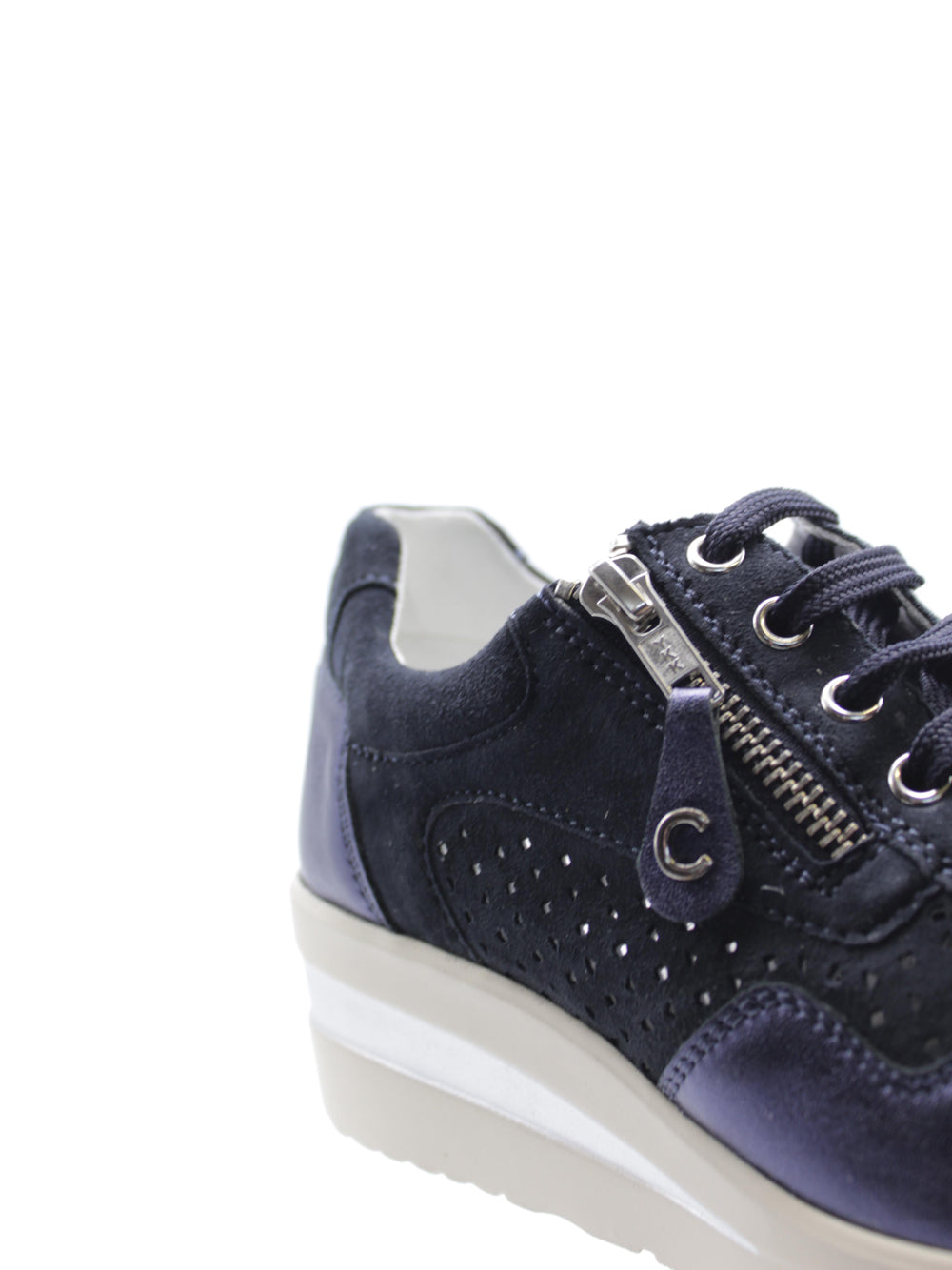 CINZIA SOFT Sneakers con zeppa Donna - Blu modello IV121458