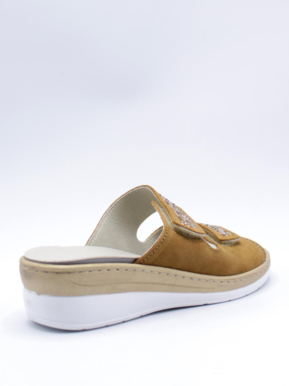 CINZIA SOFT Ciabatte Donna - Cuoio modello NE201